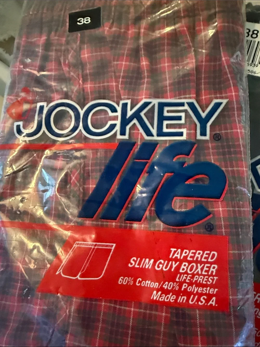 Jockey Men’s Boxers - all 7 brand new Black, Gray, White, Red Stripes
